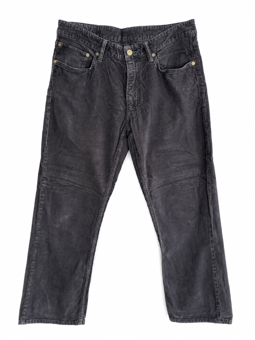 Polo Ralph Lauren Men’s Corduroy Pants 33x32 Brown Distressed Faded